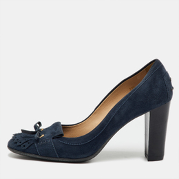 Tod's: Синие туфли 
