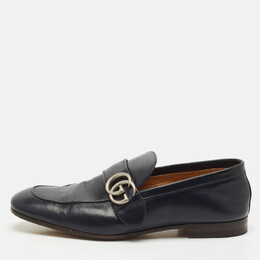Gucci: Синие туфли  Double G