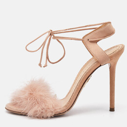 Charlotte Olympia: Бежевые сандалии 