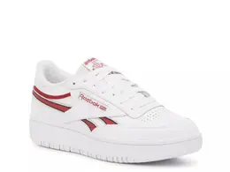 Reebok: Белые кроссовки  Club C Double