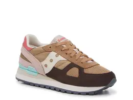 Saucony: Бежевые кроссовки  Shadow