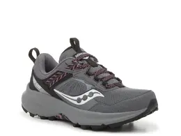 Saucony: Тёмные кроссовки 
