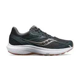 Saucony: Тёмные кроссовки 