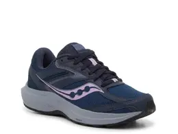 Saucony: Тёмные кроссовки 