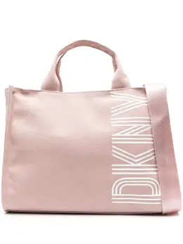 DKNY: Сумка-шоппер с принтом 