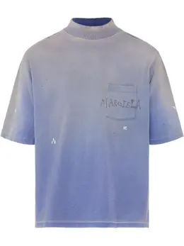 Maison Margiela: Футболка с принтом 