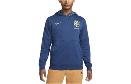 Nike: Синяя толстовка 