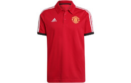 Adidas: Красное поло 