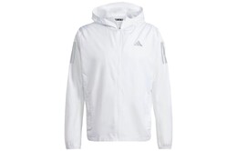 Adidas: Белая куртка 