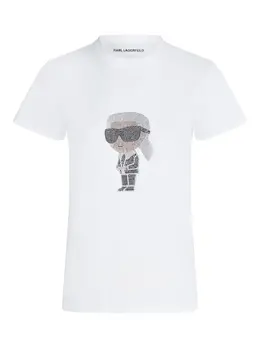 Karl Lagerfeld: Белая футболка 