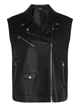 Karl Lagerfeld: Кожаный жилет 