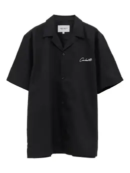 Carhartt WIP: Чёрная рубашка 