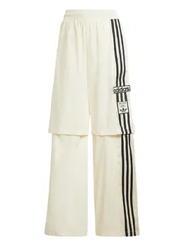 adidas: Белые брюки 