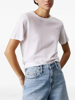 Calvin Klein: Белая футболка 