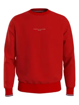 Tommy Hilfiger: Оранжевый свитер 