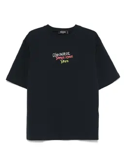 DSQUARED2: Синяя футболка 