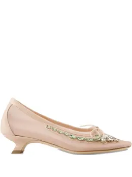 Simone Rocha: Светлые туфли 