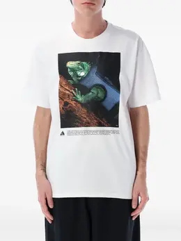 Nike: Белая футболка 