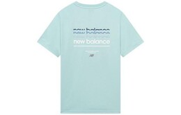 New Balance: Зелёная футболка 