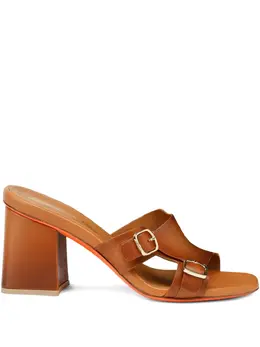 Santoni: Коричневые сандалии 
