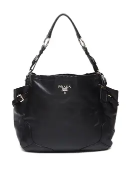 Prada Pre-Owned: Чёрная сумка 