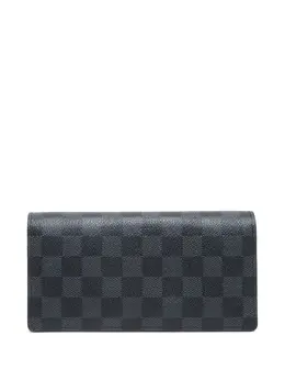 Louis Vuitton Pre-Owned: Чёрный кошелёк 