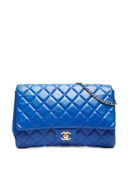 CHANEL Pre-Owned: Голубая сумка 