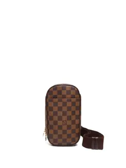 Louis Vuitton Pre-Owned: Коричневая сумка через плечо 