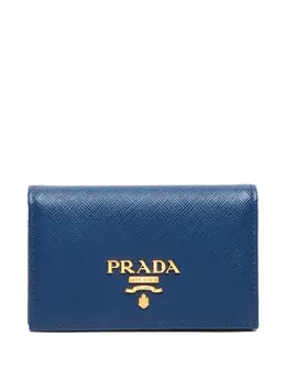 Prada Pre-Owned: Голубой картхолдер 