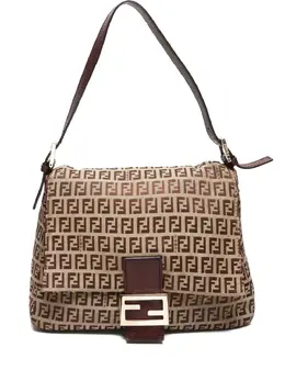 Fendi Pre-Owned: Бежевая сумка 
