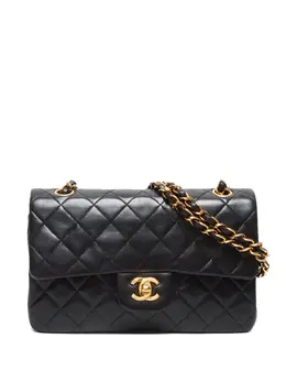 CHANEL Pre-Owned: Чёрная сумка через плечо 