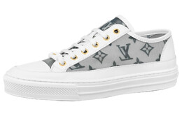 Louis Vuitton: Белые кроссовки 