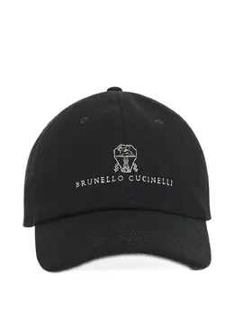 Brunello Cucinelli: Чёрная кепка 
