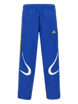 adidas: Голубые брюки 