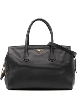 Prada Pre-Owned: Кожаный топ 