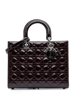 Christian Dior Pre-Owned: Фиолетовая сумка 