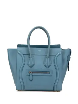 Céline Pre-Owned: Голубая сумка-шоппер 