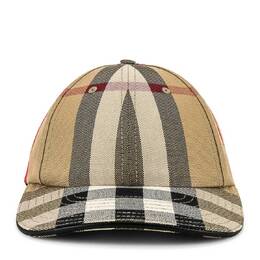 Burberry: Бежевая кепка  Vintage Check