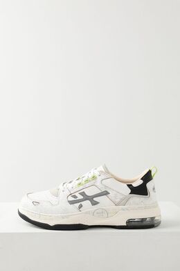 PREMIATA: Белые кроссовки  Drake