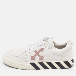Off-White: Белые кроссовки  Vulcanized
