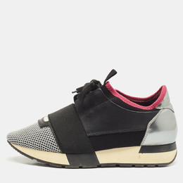Balenciaga: Многоцветные кроссовки  Race Runner