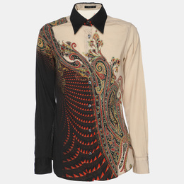 Etro: Многоцветная рубашка 