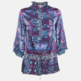 Roberto Cavalli: Фиолетовый топ 