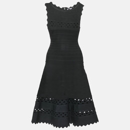 Herve Leger: Чёрное платье 