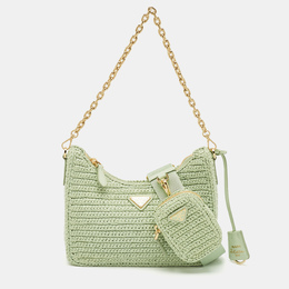 Prada: Зелёная сумка 