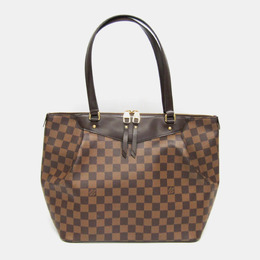 Louis Vuitton: Коричневая сумка-шоппер 