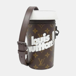 Louis Vuitton: Коричневая сумка 
