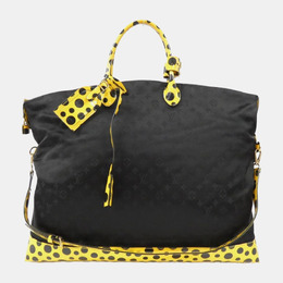 Louis Vuitton: Чёрная сумка  Lockit