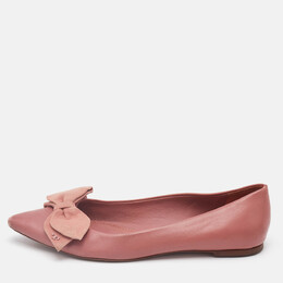 Tory Burch: Розовые балетки 