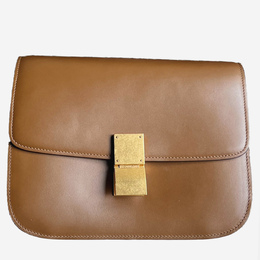 Celine: Коричневая сумка 